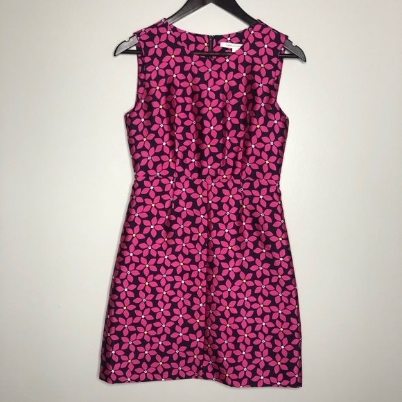 Diane Von Furstenberg Carpreena Sleeveless Floral Dress - Picture 2 of 8